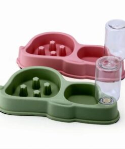 Automatic Pet Feeder Drinking Fountains and Food Bowl