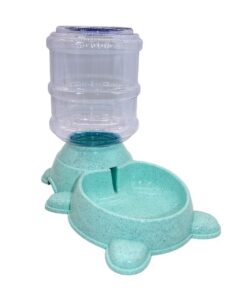 Automatic Pet Feeder Large Capacity Water Dispenser - Green