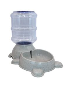 Automatic Pet Feeder Large Capacity Water Dispenser - Grey