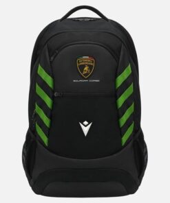 Automobili Lamborghini Squadra Corse Team Backpack - Black / Green