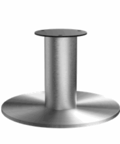AVL S3 Metal table speaker stand Brushed Silver
