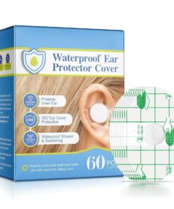 Baby and Adult Waterproof Swimming and Bathing Ear Cover Protection Tape - 60 Pack