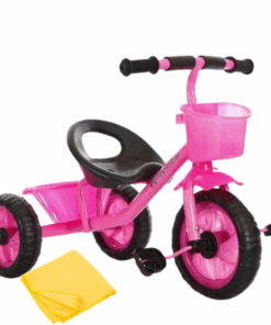 Baby Tricycle with 3 Wheels for Children Kids 1-3 Years Old - Pink