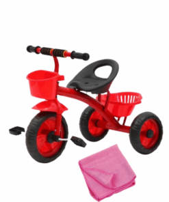 Baby Tricycle with 3 Wheels for Children Kids 1-3 Years Old - Red