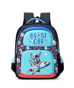 Backpack Cartoon Kids Backpack Primary School Bag Kindergarten School Bag - NavyBlue