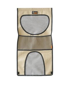 Backseat Pet Car Net Barrier - Beige
