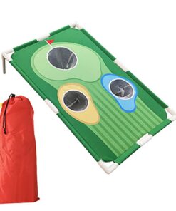 Backyard Golf Cornhole Game Portable Golf Target Net Golf Training Tools