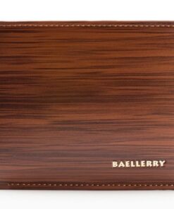 Baellerry Men's Birmingham PU BiFold Wallet Brown