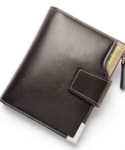 Baellerry Men's Bristol PU Clip BiFold Wallet Brown
