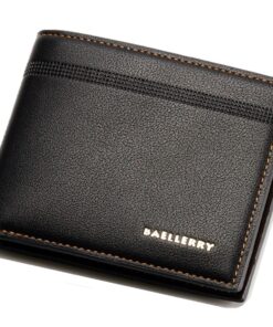 Baellerry Men's PU Leather BiFold Wallet Esprit - Black