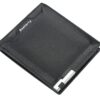 Baellerry Men's Troy PU Bi Fold Wallet Black