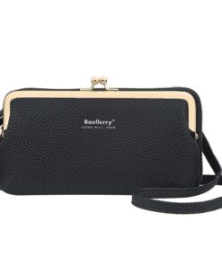 Baellerry Womenâs Small Fashion Quality Shoulder Bag - Black