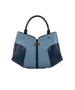 BAGCO Blue Handbag - Large - B0132A71G00CO