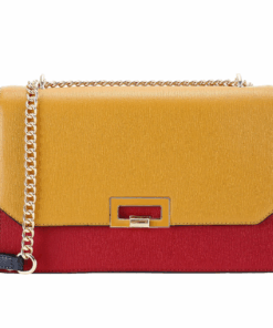 BAGCO Two-Tone Red Handbag