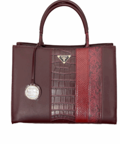 BAGCO Wine Red Handbag