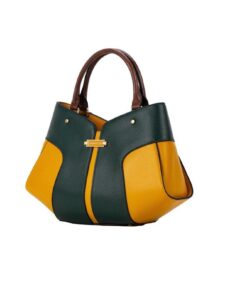 BAGCO Yellow Handbag - Large - B0132A71G00CO