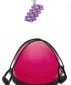 Balance Trainer Ball for Exercise Half Ball with Inflator Pump (58CM)