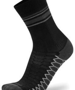 Balega Silver Mini Crew - Black - 12