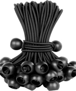 Ball Bungee Cords 20CM Bungee Cord With Balls, 20 Piece Heavy Duty Cords