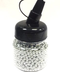 Ballistic BB Ammo 1500 Steel BBS 4.5mm - Silver