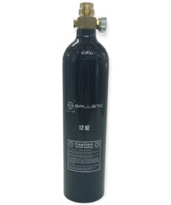 Ballistic Co2 12oz Bottle With On/Off Valve