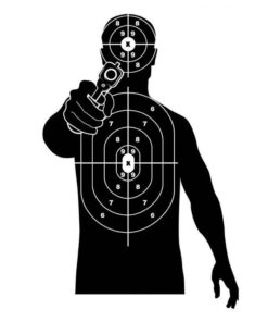 Ballistic man target