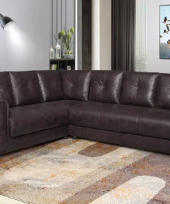 Ballito 2 Piece Corner Lounge Suite, Brown