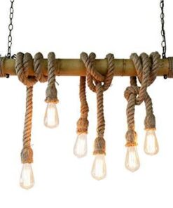 Bamboo Rope chandelier