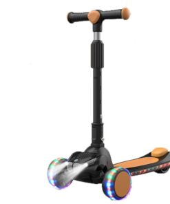 Baneen Kids Three Wheel Scooter - Black