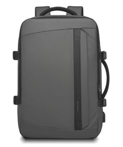 Bange Stylish and Professional Anti-Theft Backpack - Grey