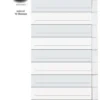 Bantex A4 Board 10 Dividers White