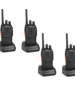 Baofeng BF-888S 16-Channel UHF 400-470MHz Walkie Talkie 2 Way Radio 4 Piece