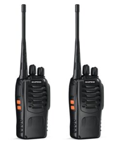 Baofeng Portable Handheld UHF Walkie Talkie 2-Way Radio - 2 Piece