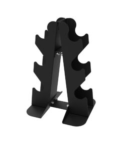Barbell/ Dumbbell Stand A-Frame Dumbbell Rack-3 Tier