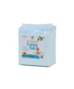 Bark & Bite Dog and Puppy Training Pads, Heavy Duty Absorbency With Attractant - L