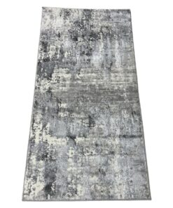 Basic Grey Modern Turkish Rug - Grey - 150 L x 80 W cm