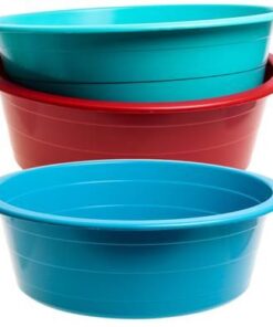 Basin Plastic 56cm - 12 Pack
