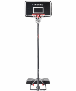 Basketball Hoop With Adjustable Stand (From 2.20 To 3.05m) B100 Easy - Black