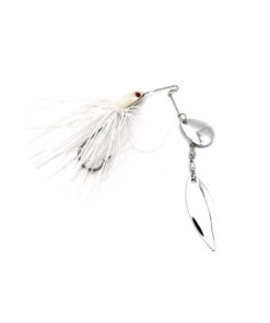 Bass Hunter 3/8oz Fishing Spinner Bait - White