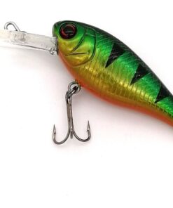 Bass Hunter Mad Shad 0,55mm Floating Fishing Lure - Firetiger