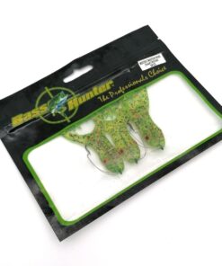 Bass Hunter Mister Twister Frogs Fishing Lures - Watermelon Seeds