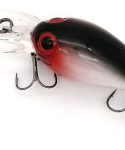 Bass Hunter Swim O 0,50mm Floating Fishing Bait - Silver Black Red