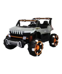 Baybee Autobot Rechargeable Battery Operated Ride Jeep Gift for Kids - Grey