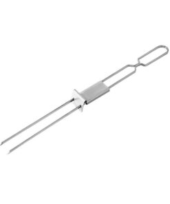 BBQ 2 Prong Stainless Steel Fork with Slider