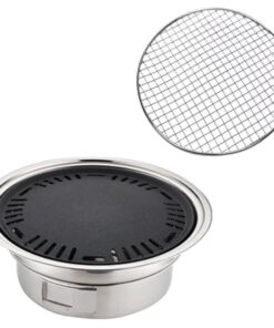 BBQ Grill Stainless Steel Round