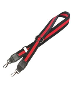 BC Interchangeable and Adjustable Shoulder Bag Strap - Black, Red