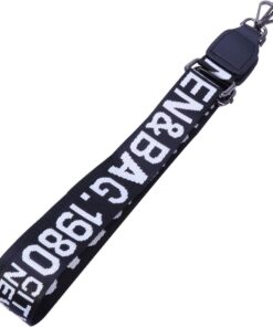 BC Interchangeable and Adjustable Shoulder Bag Strap - White, Black