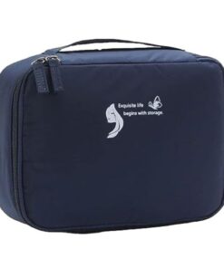 BC Make-up & Cosmetic Travel Bag - Navy Blue