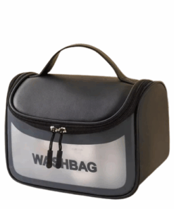 BC Travel Toiletry - Makeup Bag with Hook - Black