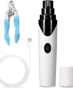 BD- Painless Dog Nail Grinder Low Noise for Small Medium Large Dogs & Cats